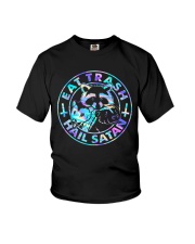 Eat Trash Hail Satan Youth T-Shirt tile