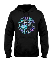 Eat Trash Hail Satan Hooded Sweatshirt tile