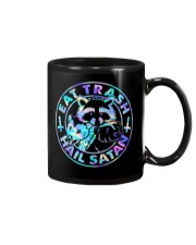 Eat Trash Hail Satan Mug tile