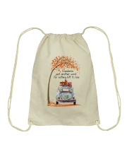 Freedom just another word for nothing left Drawstring Bag tile
