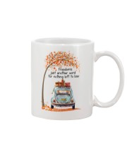 Freedom just another word for nothing left Mug tile