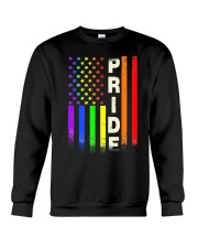 American Gay Pride Rainbow Flag Crewneck Sweatshirt tile