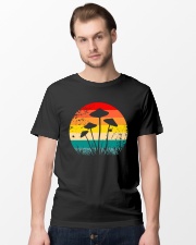 Magic Mushrooms Retro Classic T-Shirt lifestyle-mens-crewneck-front-15