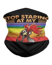 LGBTQ pride Stop staring at my cock Neck Gaiter tile