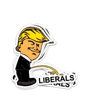 Funny Trump liberals Sticker - 6 pack (Vertical) front