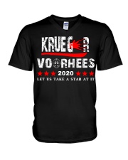 Let Us Take A Stab At It V-Neck T-Shirt tile