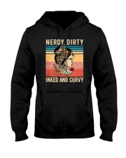 Nerdy Dirty Inked and Curvy Hooded Sweatshirt tile