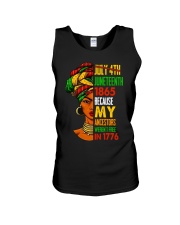 Juneteenth 1865 Unisex Tank tile