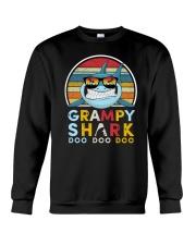 Vintage Grampy shark doo Crewneck Sweatshirt tile