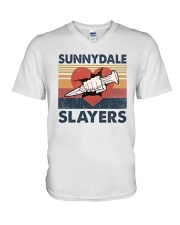 Sunnydale slayers V-Neck T-Shirt tile