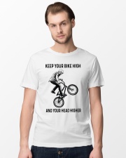 Keep your bike high Classic T-Shirt lifestyle-mens-crewneck-front-15
