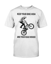 Keep your bike high Premium Fit Mens Tee tile