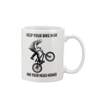Keep your bike high Mug tile