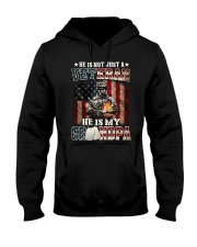 He is not just a Veteran He is my Grandpa Hooded Sweatshirt tile