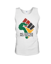 No Justice No Peace Black Lives Matter Unisex Tank tile