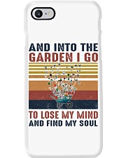Into The Garden I Go Vintage Phone Case tile