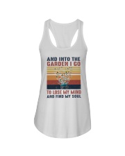 Into The Garden I Go Vintage Ladies Flowy Tank tile