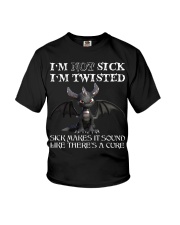 Dragon I'm not sick i'm twisted Youth T-Shirt tile