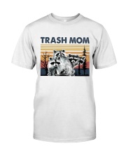 Retro Raccoon Trash Mom Premium Fit Mens Tee tile