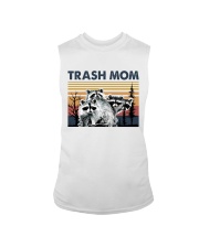 Retro Raccoon Trash Mom Sleeveless Tee tile