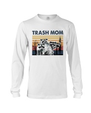 Retro Raccoon Trash Mom Long Sleeve Tee tile