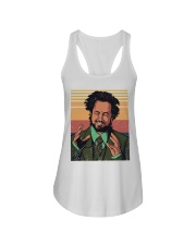 But It Was Aliens Ladies Flowy Tank tile