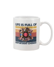 Cigar Life Is Full Of Important Choices Mug tile