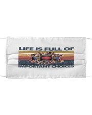 Cigar Life Is Full Of Important Choices Mask tile