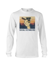 Cigar Social distancing Long Sleeve Tee tile