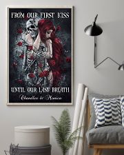 Custom From Our First Kiss Until Our Last Breath 24x36 Poster lifestyle-poster-1