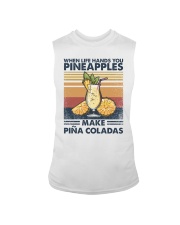 When life hands you pineapples make pina coladas Sleeveless Tee tile