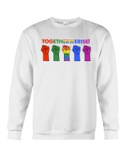 LGBTQ The First Pride Was A Riot Crewneck Sweatshirt tile