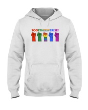 LGBTQ The First Pride Was A Riot Hooded Sweatshirt tile