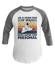 I'm a huge fan of space Both outer and personal Baseball Tee tile