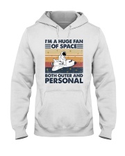 I'm a huge fan of space Both outer and personal Hooded Sweatshirt tile