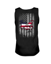 Drum US Flag Back Unisex Tank tile