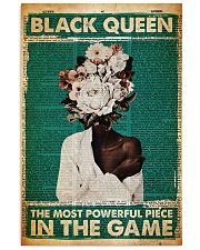 Black Queen The Most Powerful Piece In The Game 24x36 Poster front