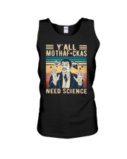 Y'all Mothafckas Need Science Neil Unisex Tank tile