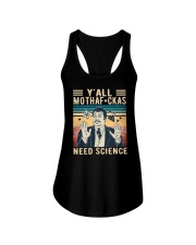 Y'all Mothafckas Need Science Neil Ladies Flowy Tank tile