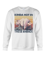 Retro Kinda hot in these Rhinos Crewneck Sweatshirt tile