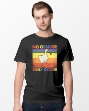 LGBT Pride No Gender Only Goose Classic T-Shirt lifestyle-mens-crewneck-front-15