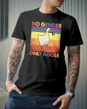 LGBT Pride No Gender Only Goose Classic T-Shirt lifestyle-mens-crewneck-front-6