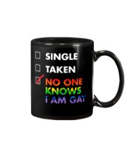 No One Knows I Am Gay Funny LGBT Pride Gift Mug tile