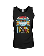 Vintage Brother shark doo Unisex Tank tile