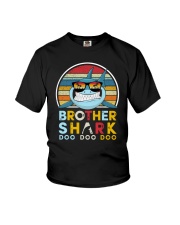 Vintage Brother shark doo Youth T-Shirt tile