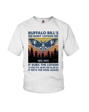 Buffalo bill's body lotion Youth T-Shirt tile