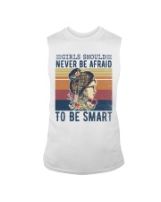 Girls should never be afraid to be smart Sleeveless Tee tile