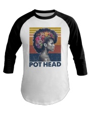 Pot head Baseball Tee tile