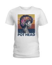 Pot head Ladies T-Shirt tile