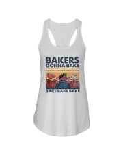 Bakers Gonna Bake Ladies Flowy Tank tile